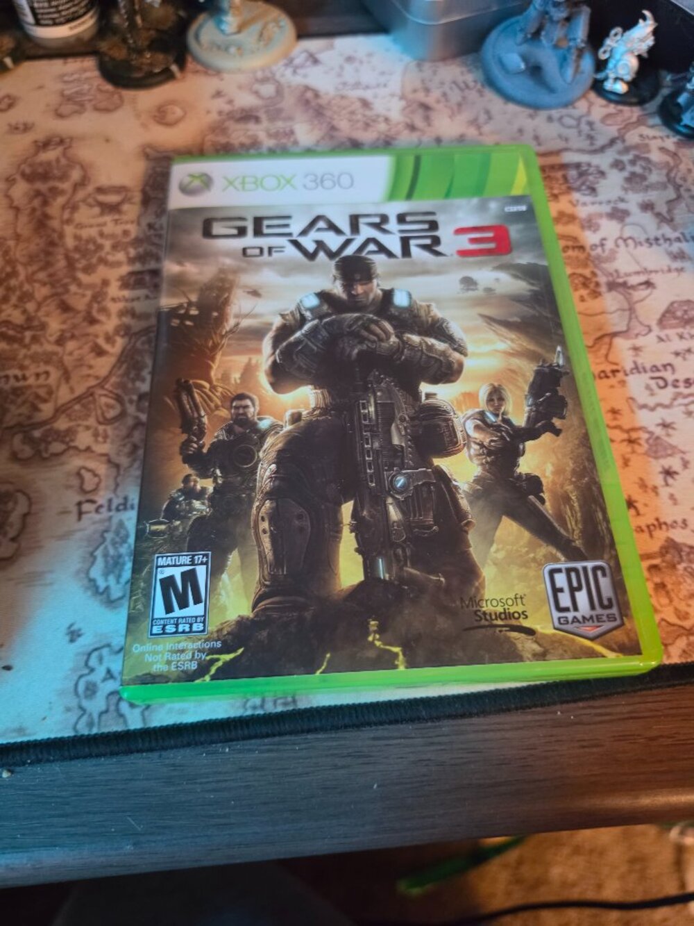 Gears of War 3 for Xbox 360 With Original Stickers